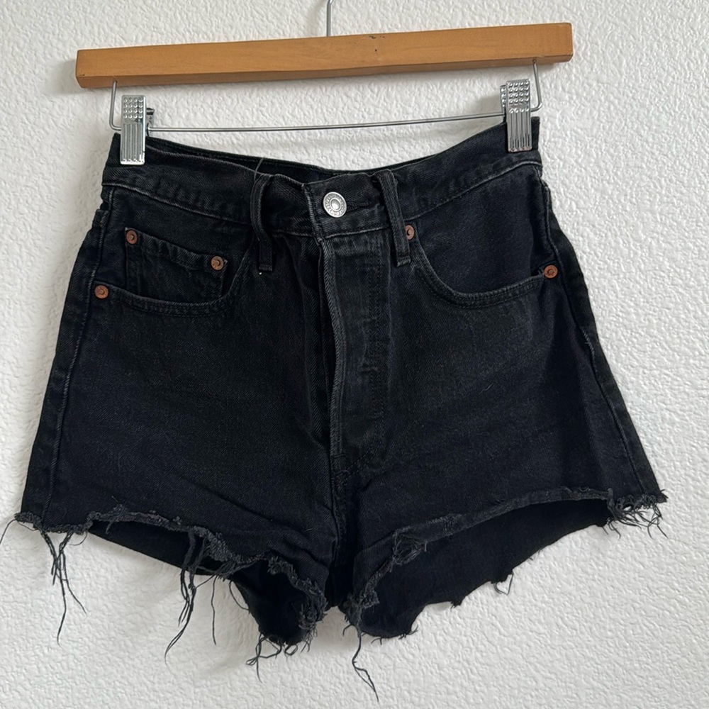 Levi High Wasted Denim Shorts